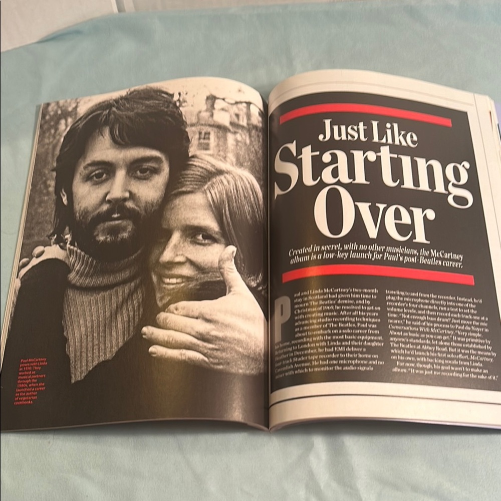 Brand NEW Paul McCartney Tribute Magazine music spotlight collector’s edition - Picture 4 of 5